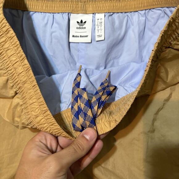 Adidas Wales Bonner Shorts Mens Large Double Layer Nylon Woven IY2047 - Picture 5 of 10